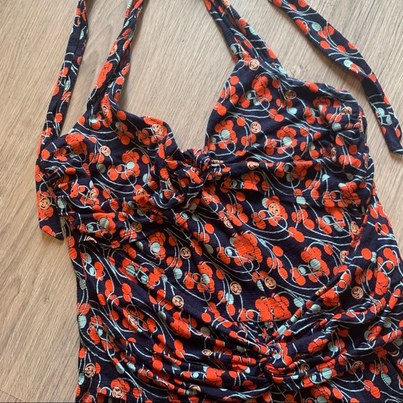 NWT Anthropologie Rio Rac Cherry Halter Top S - Picture 6 of 12